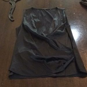 Elie Tahari black blouse